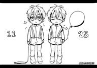 Yugi twins birthday 2024